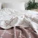Покривало бавовняне 150x200 LA MODNO DIAMOND Rose-Ecru (100% бавовна) рожеве 200260 фото 4