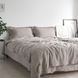 Постільна білизна жакардова 200x220 LA MODNO JACQUARD STONEWASHED Simply Taupe бежева 200433 фото 2