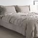 Постільна білизна жакардова 200x220 LA MODNO JACQUARD STONEWASHED Simply Taupe бежева 200433 фото 4