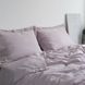 Постільна білизна жакардова 200x220 LA MODNO JACQUARD STONEWASHED Lilac Marble лілова 200434 фото 5