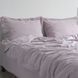Постільна білизна жакардова 200x220 LA MODNO JACQUARD STONEWASHED Lilac Marble лілова 200434 фото 4