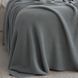 Покривало 220x240 LA MODNO Corn Green Gray (50% бавовна, 50% акрил) сіро-зелене 200375 фото 4