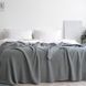 Покривало 220x240 LA MODNO Corn Green Gray (50% бавовна, 50% акрил) сіро-зелене 200375 фото 2