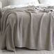 Покривало в'язане 170x240 LA MODNO CORN Beige (50% бавовна, 50% акрил) бежеве 200254 фото 3