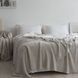 Покривало в'язане 170x240 LA MODNO CORN Natural Linen (50% бавовна, 50% акрил) лляне 200243 фото 5