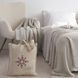 Покривало в'язане 170x240 LA MODNO CORN Natural Linen (50% бавовна, 50% акрил) лляне 200243 фото 10