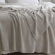 Покривало в'язане 170x240 LA MODNO CORN Natural Linen (50% бавовна, 50% акрил) лляне 200243 фото 7