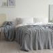 Покривало в'язане 170x240 LA MODNO GENOVA Sky Gray (50% бавовна, 50% акрил) сіро-небесне 200239 фото 3