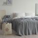 Покривало в'язане 170x240 LA MODNO GENOVA Sky Gray (50% бавовна, 50% акрил) сіро-небесне 200239 фото 7