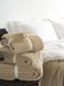 Покривало 220x240 LA MODNO WoolCotton Balance Champagne Beige (50% вовна, 50% бавовна) бежеве 200428 фото 9