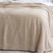 Покривало 150x200 LA MODNO WoolCotton Balance Champagne Beige (50% вовна, 50% бавовна) бежеве 200429 фото 3