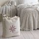 Покривало в'язане 170x240 LA MODNO Genova Natural Linen (50% бавовна, 50% акрил) лляне 200264 фото 12