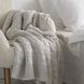 Покривало в'язане 170x240 LA MODNO Genova Natural Linen (50% бавовна, 50% акрил) лляне 200264 фото 10