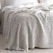 Покривало в'язане 170x240 LA MODNO Genova Natural Linen (50% бавовна, 50% акрил) лляне 200264 фото 7