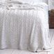 Покривало в'язане 170x240 LA MODNO Genova Natural Linen (50% бавовна, 50% акрил) лляне 200264 фото 3