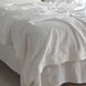Постільна білизна жакардова 200x220 LA MODNO JACQUARD STONEWASHED Milk кремова 200431 фото 5